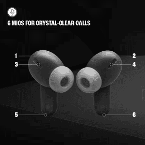JBL Tune Beam 2 TWS Earbuds | Black | JBLTBEAM2BLK