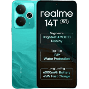 Realme 14T 5G | 8GB | 128GB | Surf Green
