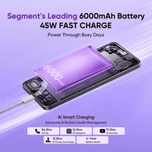 Realme 14T 5G | 8GB | 128GB | Lightning Purple