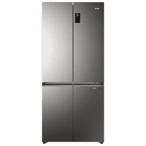 Haier Frost Free French Convertible Refrigerator | 520 L | Inox Steel | HRB-600IS-P
