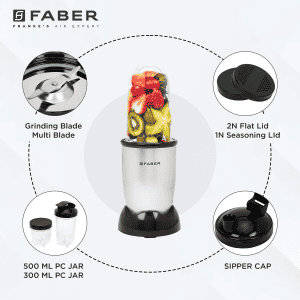 Faber FSB NERO 2in1 Sportz Blender | 400W