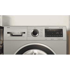 Bosch Series 8 washing machine | 11 kg | front loader | Silver inox