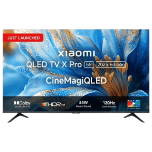 Xiaomi X Pro Series QLED Smart Google TV | 139.7 cm (55 inch) | ELA6004IN