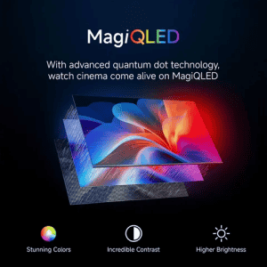 Xiaomi X Pro Series QLED Smart Google TV | 139.7 cm (55 inch) | ELA6004IN