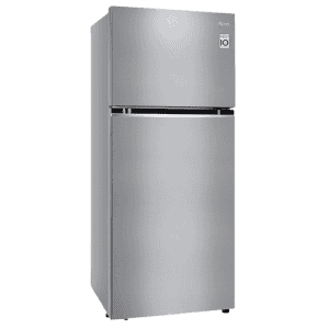LG Double Door Refrigerator | 380L | 2 Star | Smart Inverter Compressor | Shiny Steel | GL-S412SPZY FPZZEBN