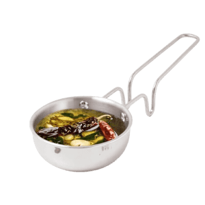 The Indus Valley Triply Stainless Steel Tadka Pan