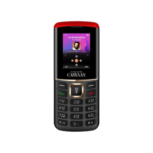 Carvaan Saregama Malayalam M15 Keypad Mobile Phone | 100 Pre Loaded Evergreen Malayalam Songs | Red