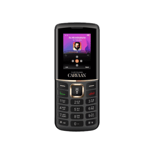 Carvaan Saregama Malayalam M15 Keypad Mobile Phone | 100 Pre Loaded Evergreen Malayalam Songs | Grey