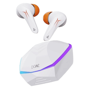 boAt Immortal 121 TWS in Ear Earbuds | 40H Playtime | White Sabre