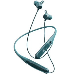 boAt Rockerz 255 Touch in Ear Neckband | Spatial Audio | Full Touch Controls | Teal Green