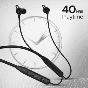 boAt Rockerz 109 Bluetooth Neckband | ENx Technology | Beast Mode | Active Black