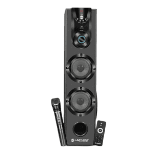Lapcare Dhamaka Tower Speakers | 50W | Led Digital Display | Black