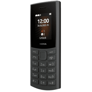 Nokia 106 4G Keypad Phone | Long-Lasting Battery | Charcoal