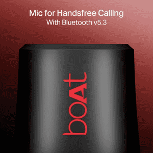 boAt Stone Uno Bluetooth Speaker | 6HRS Battery | 3W | Raging Black