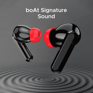 boAt Airdopes Ultra Plus TWS Ear Earbuds | Wireless Earbuds with 50 Hours | Midnight Black