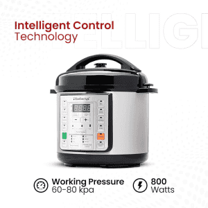 Blueberry’s Electric Pressure Cooker | Stainless Steel | 4 L | ‎BEPC 4