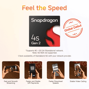 Redmi A4 5G | 4GB | 128GB | Starry Black