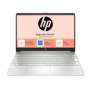 HP 15s Thin and Light Laptop | Intel Core i5 12th Gen 1235U | 8 GB | 512 GB SSD | Silver | 15S-FY5008TU