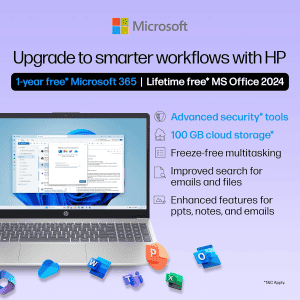 HP 15 Laptop |  Intel Core i3 13th Gen 1315U | 8 GB | 512 GB SSD |  Natural Silver | 15-FD0465TU