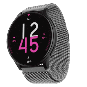 Boat Lunar Orb Smartwatch | AMOLED Display |  BT Calling | Metal Grey