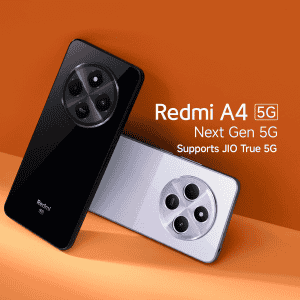 Redmi A4 5G | 4GB | 128GB | Starry Black