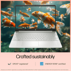 HP 15s Thin and Light Laptop | Intel Core i5 12th Gen 1235U | 8 GB | 512 GB SSD | Silver | 15S-FY5008TU