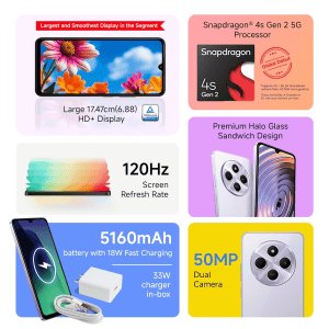 Redmi A4 5G | 4GB | 64GB | Sparkle Purple