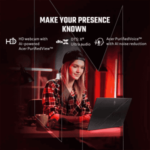 Acer Nitro V Gaming Laptop | Intel Core i5 13th Gen 13420H | 16 GB | 512 GB SSD | 6 GB Graphics| NVIDIA GeForce RTX 4050 | Black | NH.QN8SI.007