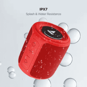 boAt Stone 358 Portable Bluetooth Speaker | 10W | IPX7 Water Resistant | Rose Red
