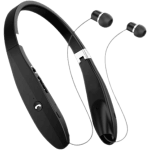 Portronics Harmonics 200 Wireless Stereo Bluetooth Neckband | Black | POR-927