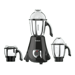 Vidiem Eva Prime Mixer Grinder |  750W | 3 Jars | Black