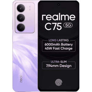 realme C75 5G | 6 GB | 128 GB | Purple Blossom