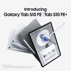 Samsung Galaxy Tab S10 FE+ Tablet | Wi-Fi+5G |  12 GB |  256 GB | Silver | X626