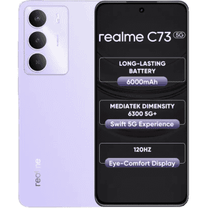 Realme C73 5G | 4 GB | 64 GB | Crystal Purple