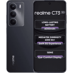 Realme C73 5G | 4 GB | 64 GB | Onyx Black