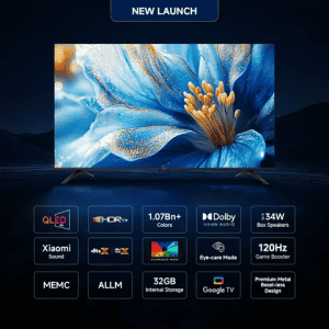 Xiaomi A Pro QLED TV | 81.28 cm (32 inch) | Black