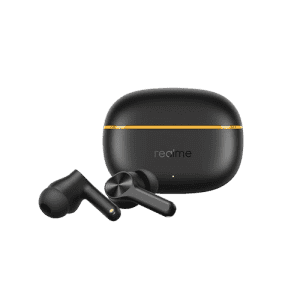 realme Buds T200 Lite Bluetooth in Ear Earbuds | 4 Mic | Google Fast Pair | Volt Black