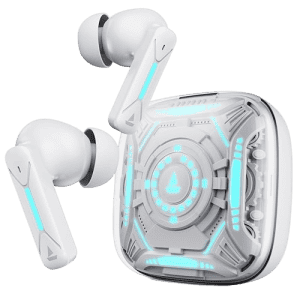 boAt Immortal Airspeed Pro Earbuds | 40hrs Playback | White Sabre