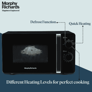 Morphy Richards Solo Microwave Oven | 20 L | Black | 790024