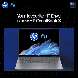 HP OmniBook X Flip Laptop | Intel Core Ultra 5 226V | 16GB | 512GB SSD | Silver | 14-FM0058TU