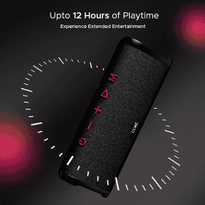 boAt Stone 750 Bluetooth Speaker | 12W | 12 Hours Playback | Raging Black
