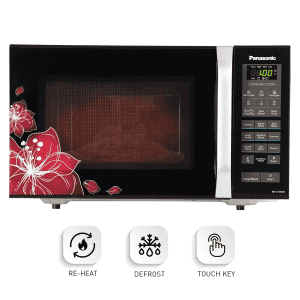 Panasonic Convection Microwave Oven | 23 L | 360° Heat Wrap | Black Floral | NN-CT35MBFDG