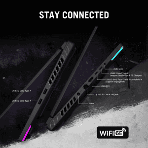 ASUS ROG Strix G16 | Intel Core i9 13th Gen 13980HX | 16 GB | 1 TB SSD | 8 GB Graphics/NVIDIA GeForce RTX 4060/240 Hz | Gray | G614JV-N4242WS