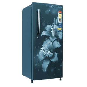 Lloyd Direct Cool Refrigerator | 188 L | 5 Star | Lilly Aqua | GLDF205SLAT2LC