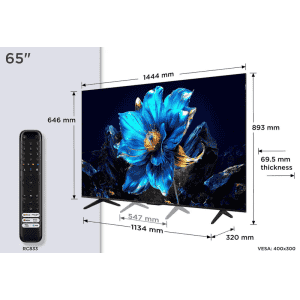 TCL 4K UHD QLED Smart TV | 165 cm (65 inch)  | 65P7K