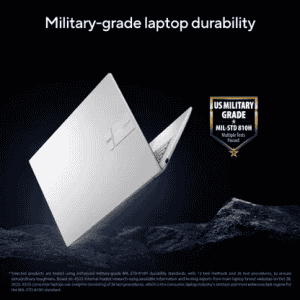 ASUS Vivobook 14 Thin and Light Laptop | Core i3 | 13th Gen 1315U | 8 GB | 512 GB SSD | 14 inch | Cool Silver | X1404VA-NK761WS