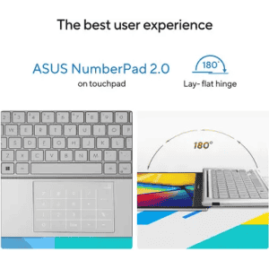 ASUS Vivobook 14 Thin and Light Laptop | Core i3 | 13th Gen 1315U | 8 GB | 512 GB SSD | 14 inch | Cool Silver | X1404VA-NK761WS
