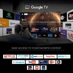 Haier LED Smart Google TV | 80 cm (32 inch) | LE32W400G-N