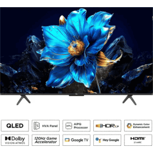 TCL P7K QLED Ultra HD 4K Smart Google TV | 189 cm (75 inch) | 75P7K