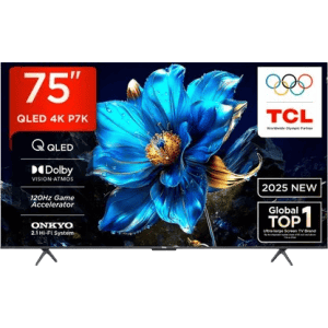 TCL P7K QLED Ultra HD 4K Smart Google TV | 189 cm (75 inch) | 75P7K